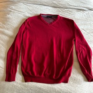 Red cashmere  sweater